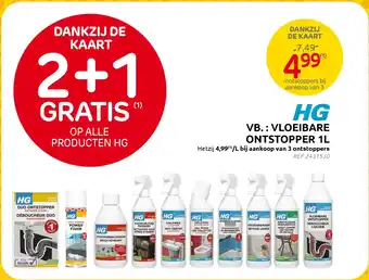 Brico OP ALLE PRODUCTEN HG aanbieding