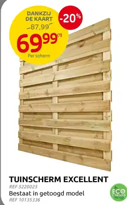 Brico TUINSCHERM EXCELLENT aanbieding