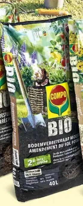 Brico BODEMVERBETERAAR MOESTUIN BIO aanbieding