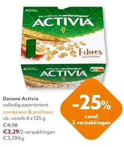 OKay Danone Activia volledig assortiment aanbieding