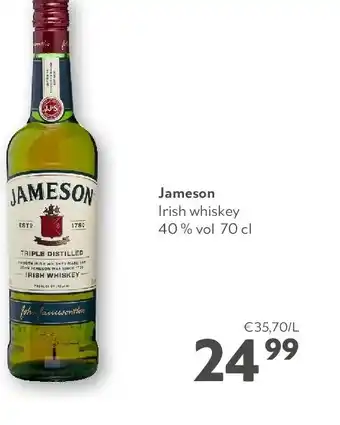 OKay Jameson Irish whiskey aanbieding