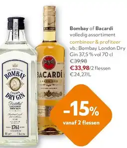 OKay Bombay London Dry Gin 37,5 % vol 70 cl aanbieding