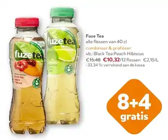 OKay Fuze Tea alle flessen van 40 c aanbieding