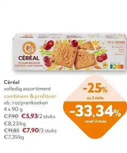 OKay Céréal volledig assortiment aanbieding