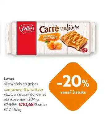 OKay Lotus alle wafels en gebak aanbieding