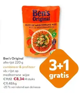 OKay Ben’s Original alle rijst 220 g aanbieding