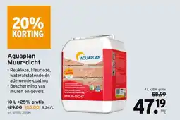 GAMMA Aquaplan Muur-dicht aanbieding