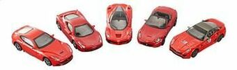 Dreamland Bburago 5 auto’s Ferrari Race & Play aanbieding