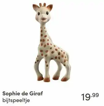 Baby & Tiener Sophie de giraf bijtspeeltje aanbieding