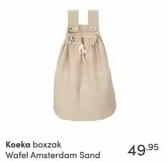 Baby & Tiener Koeka boxzak wafel amsterdam sand aanbieding