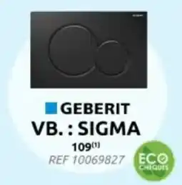 Brico Geberit Sigma aanbieding