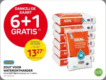 Brico AXAL Zout Voor Waterontharder aanbieding