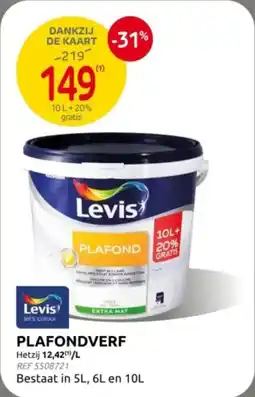 Brico Levis Plafondverf aanbieding