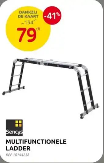 Brico Sencys Multifunctionele Ladder aanbieding