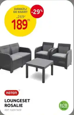 Brico Keter Loungeset Rosalie aanbieding