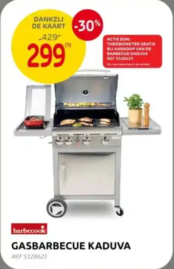 Brico Barbecook Gasbarbecue Kaduva aanbieding