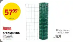 Brico Base Line Afrastering aanbieding