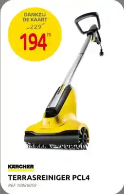 Brico Karcher Terrasreiniger PCL4 aanbieding