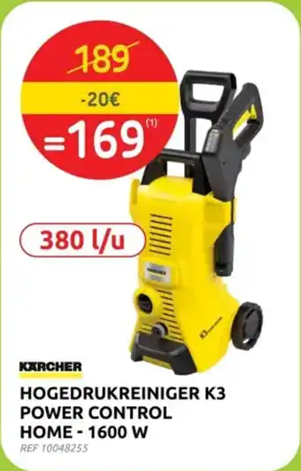 Brico Kärcher Hogedrukreiniger K3 Power Control Home aanbieding