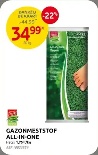 Brico Gazonmeststof All-in-One aanbieding