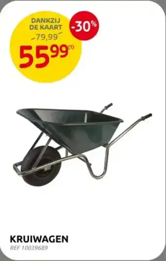 Brico Kruiwagen aanbieding