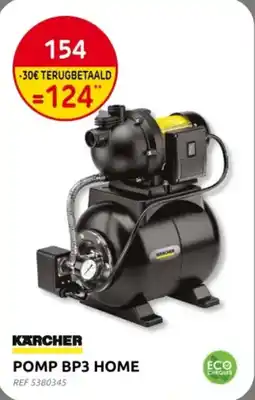 Brico Karcher Pomp BP3 Home aanbieding