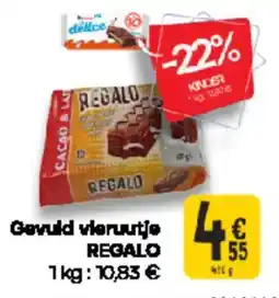 Cora Regalo Gevuld vieruutje aanbieding