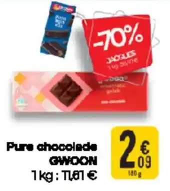 Cora Gwoon Pure Chocolade aanbieding