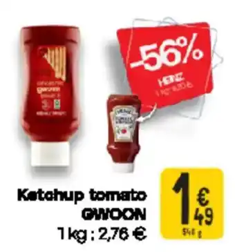 Cora Gwoon Ketchup Tomato aanbieding