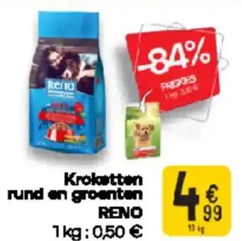 Cora Reno Kroketten rund en groenten aanbieding