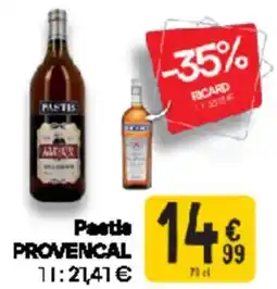 Cora Provencal Pastis aanbieding