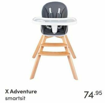 Baby & Tiener X adventure smartsit aanbieding