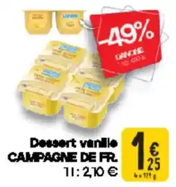 Cora Campagne De Fr. Dessert Vanille aanbieding