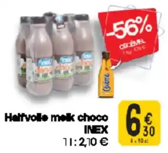 Cora Inex Halfvolle melk choco aanbieding