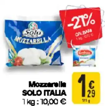 Cora Solo Italia Mozzarella aanbieding