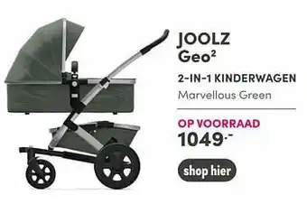 Baby & Tiener Joolz geo2 2-in-1 kinderwagen aanbieding