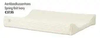 Baby & Tiener Aankleedkussenhoes spring knit ivory aanbieding