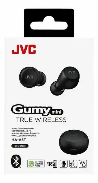 Dreamland JVC True Wireless Oortjes HA-A5T zwart aanbieding