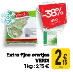 Cora Verdi Extra fijne erwtjes aanbieding