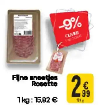 Cora Fijne sneetjes Rosette aanbieding