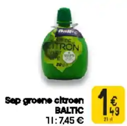 Cora Baltic Sep groene citroen aanbieding