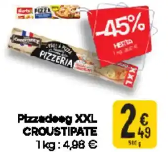 Cora Croustipate Pizzadeeg XXL aanbieding