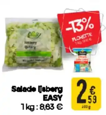 Cora Salade Ijsberg Easy aanbieding