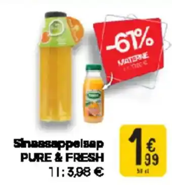 Cora Pure & Fresh Sinaasappelsap aanbieding