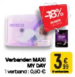 Cora Maxi My Day Verbanden aanbieding