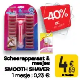 Cora Smooth Shaver Scheerapparaat & Mesjes aanbieding