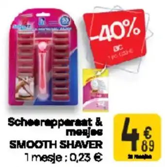 Cora Smooth Shaver Scheerapparaat & Mesjes aanbieding