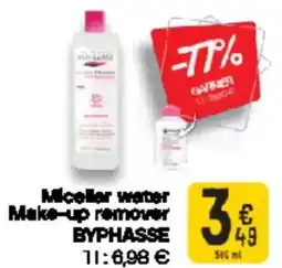 Cora Micellar water make-up remover Byphasse aanbieding