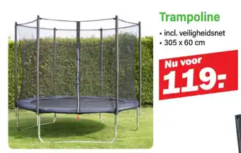 Van Cranenbroek Trampoline aanbieding