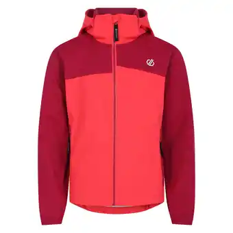 Decathlon Kinder/Kids Cheer Soft Shell Jas (Bessenroze/Neonroze) aanbieding